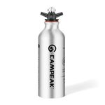 CAMPEAK Portable liquid Fuel Bottle 0.5L for Outdoor Camping with Safety Valve