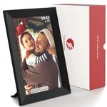 Fuzzytronix Digital Photo Frame WiFi - Wireless Picture Frame with & 32GB Storage & 10.1 Inch Touch Screen | The Best Gift to Connect Friends & Families via Frameo App