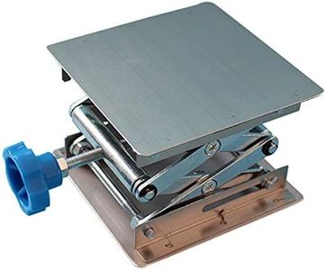 Stainless Steel Lab Jack Stand Table Lift Laboratory Mini Scissor Lift Jack 4" x 4"