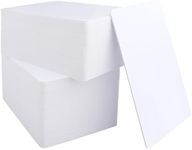 250 Pack Premium Blank PVC Cards, Graphic Blank ID Card, CR80 30 Mil White Plastic Cards for Photo ID Badge Printers