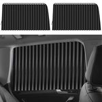 ZATOOTO Side Window Sunshades for Car (2pcs), Magnetic Car Curtain to Block UV Rays and for Privacy, Black