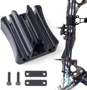 Compound Bow Quiver Mini Hunting Quiver Capable of Holding 3 Wide Headed Arrows，This Quiver is Designed Specifically for Composite Bows with Installed Sights. Without Sights, It May Become Unusable