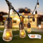 addlon 48 FT Outdoor String Lights 