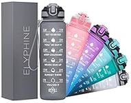 ELYPHINE 24OZ Water Bottles with Re