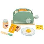 Wooden Pop Up Toaster Toys Play Set