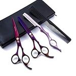 6.0 inch Purple Hair Cutting Scisso