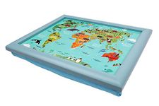 Maturi Kids World Map Small Lap Tray