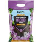 Hardys Black Gold Orchid Potting Mix, 8L - Organic Worm Cast, Volcanic Dust, Perlite Enriched Outdoor & Indoor Plant Soil - Tailored Garden & Houseplant Potting Mix - pH 5.5-6.5