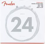 Fender 073-0250-413 Super 250 Bass Strings, Nickel Plated Steel, Ball End, 250B6 BASS VI Gauges .024-.084, Medium