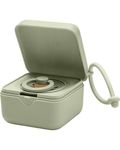 BIBS Pacifier Box with Strap. Soother Holder and Steriliser case. 100% BPA Free Food-Grade Material. Made in Denmark. Sage