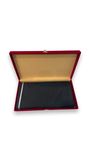 Raymond Mens Suit Fabric Box (3 Meters, All Weather fabric, Premium Fabric, Attractive Velvet Box) (Black)