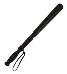 Large Police Truncheon Black Plastic 51 Cm Policeman Weapon Police Costume Accessory