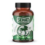 "Sehat Vati – Ayurvedic Weight Gain Tablets | Increase Metabolism & Energy Booster | 100% Ayurvedic Formula for Healthy Weight Gain | Pack of 60 Tablets"