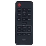 NC302UH NC302 Replacement Remote Control Applicable for Sanyo Sound Bar System FWSB426F