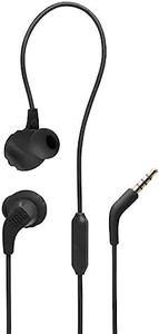 JBL Endurance Run 2 Wired in-Ear Headphones, Black