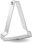 Traffic Cone Cookie Cutter 3.5 Inch - Made in the USA – Foose Cookie Cutters Tin Plated Steel Traffic Cone Cookie Mold