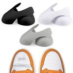 Shoe Crease Protector, 3 Pairs Shoes Crease Anti Guards Protectors for Air Jordan, Air Force 1, Dunks and More Type Shoes Sneaker Crease Protector,L(7"-12")