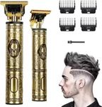 kk impex HAIR CLIPPER BAAL KATNE WALI MACHINE T99 Trimmer 120 min Runtime 4 Length Settings (Gold)