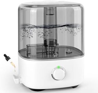 Humidificateur d'air Chambre 5L, Vankarr Ultrasons 26dB Silencieux Humidificateurs d'Air Bébé Top-Fill humidifier d'air pour Chambre Bureau, Enfants et Plantes, BPA Free,Arrêt Automatique