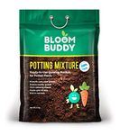 BloomBuddy Rich Mixture of Cocopeat, Vermicompost & Required Organic Nutrients Soilless Potting Mixture for Plants (5 Kg)