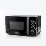 STATUS Oakland Black Microwave Oven: 700w with 20 Litre capacity, 5 Power Settings / OAKLAND1PKB