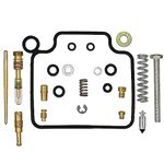 Carbman Carburetor Rebuild Kit Carb Repair for Honda TRX450ES TRX 450 ES Foreman 1998-2004 (1998 1999 2000 2001 2002 2003 2004)