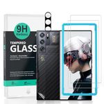 Ibywind Screen Protector For ZTE nubia Red Magic 9 Pro/9 Pro+/9S Pro 5G 6.8"[2 Pack],9H Hardness Tempered Glass,With 1Pc Camera Lens Protector,Easy to Install