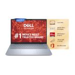 Dell 14, AMD Ryzen AI R7-350 Processor, 16GB LPDDR5X RAM, 1TBSSD, FHD Plus 14"/35.56cm, Win 11+Office H&S 2024, Ice Blue, 1.52Kg, 300Nits Display,AMD Radeon Graphics, Backlit+FPS KB, AI Powered Laptop