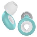 Quiet Earplugs for Noise Reduction, Reusable Hearing Protection Ear Plugs, Super Soft Flexible Silicone Ear Plug for Sleep, 6 Ear Tips in S/M/L 30dB Noise Cancelling