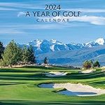 2024 A Year Of Golf Calendar - Incl