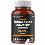 Carbamide Forte Nitric Oxide Supplement 1400mg with L-Arginine HCL, AAKG, L Citrulline Malate, Beet Root Extract & Caffeine 60 Veg Capsules