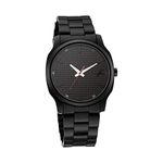 Fastrack Men Stunners Quartz Analog Black Dial Metal Strap Watch for Guys-NR3255NM01