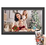 YunQiDeer DIGITAL PHOTO FRAME - 15.6 inch digital picture frame with 1920x1080 IPS HD touch screen, built-in large storage, wall mount, digital frame for sharing