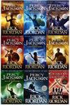 Percy Jackson Collection 9 Books Set by Rick Riordan - Demigods and Magicians, Greek Gods