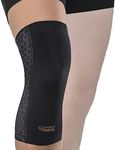 Copper Fit Unisex-Adult's Freedom Knee Compression Sleeve, black, X-Large