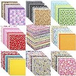 100 Pcs 10 x 10 Inch Quilting Cotto