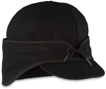 Stormy Kromer The Rancher Cap, Black, Size 7 3/8