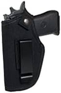 Vacod Universal Gun Holster for Concealed Carry Inside or Outside The Waistband Pistols Holsters for Right and Left Hand Draw Holster for Men/Women Fits Subcompact and Compact Handguns,Black (1)