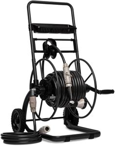 Hoselink Metal Hose Reel Cart with 30m Hose