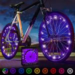 Activ Life Bike Lights Front and Back(2 Tires,Purple) Hot Summer Ideas for Women&Men Cool Beach Cruisers Presents for Girls and Boys.Best Unique Summer Gifts for Her Wife Mom Friend Sister Girlfriend