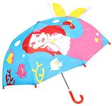 Zest 4 Toyz Kids Umbrella Big Size for Rain Umbrella Windproof Waterproof J Handle Automatic Umbrellas For Kids - Blue…