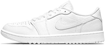 Jordan Mens Air 1 Low Golf DD9315 101 Triple White - Size 13