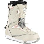 Nitro Women's CAVE TLS Step On All Mountain Freestyle Freeride Quick Lacing System Boat Snowboard Boot Sand Rose 25.0