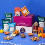 Diwali Celebration Pataka Hamper | Healthy Snacks | Box of 6 Healthy Snacks | Diwali Hamper | | Gift Hamper | Healthy Gift Hamper