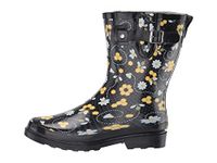 Western Chief Waterproof Mid Rain Boot, Bloom Bees, 8