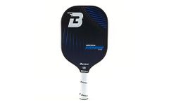 BOOMA Control Carbon Series Pickleball Paddle | USAPA Approved | 16 mm | Honeycomb Polypropylene Core | 18K Carbon Fiber Surface | Premium Grip | High Performance Pickleball Racket (Blue)