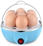 GILTON Plastic Egg Boiler Electric Automatic Off 7 Egg Poacher For Steaming,Cooking Also Boiling & Frying (Multi Color)