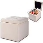 Giantex 40CM Cube Ottoman, Pouffe S