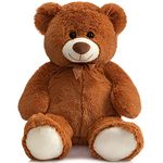 HollyHOME Teddy Bear Plush Giant Teddy Bears Stuffed Animals Teddy Bear Love 36 inch Brown