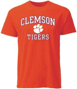 Barnesmith Clemson University Tigers Short-Sleeve T-Shirt, Spirit, Orange, Medium